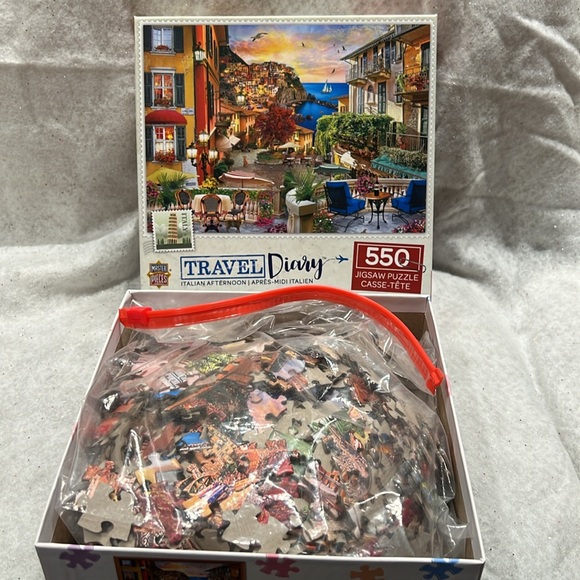 MasterPieces Travel Diary Jigsaw Puzzle London 550 Piece - Picture 3 of 3